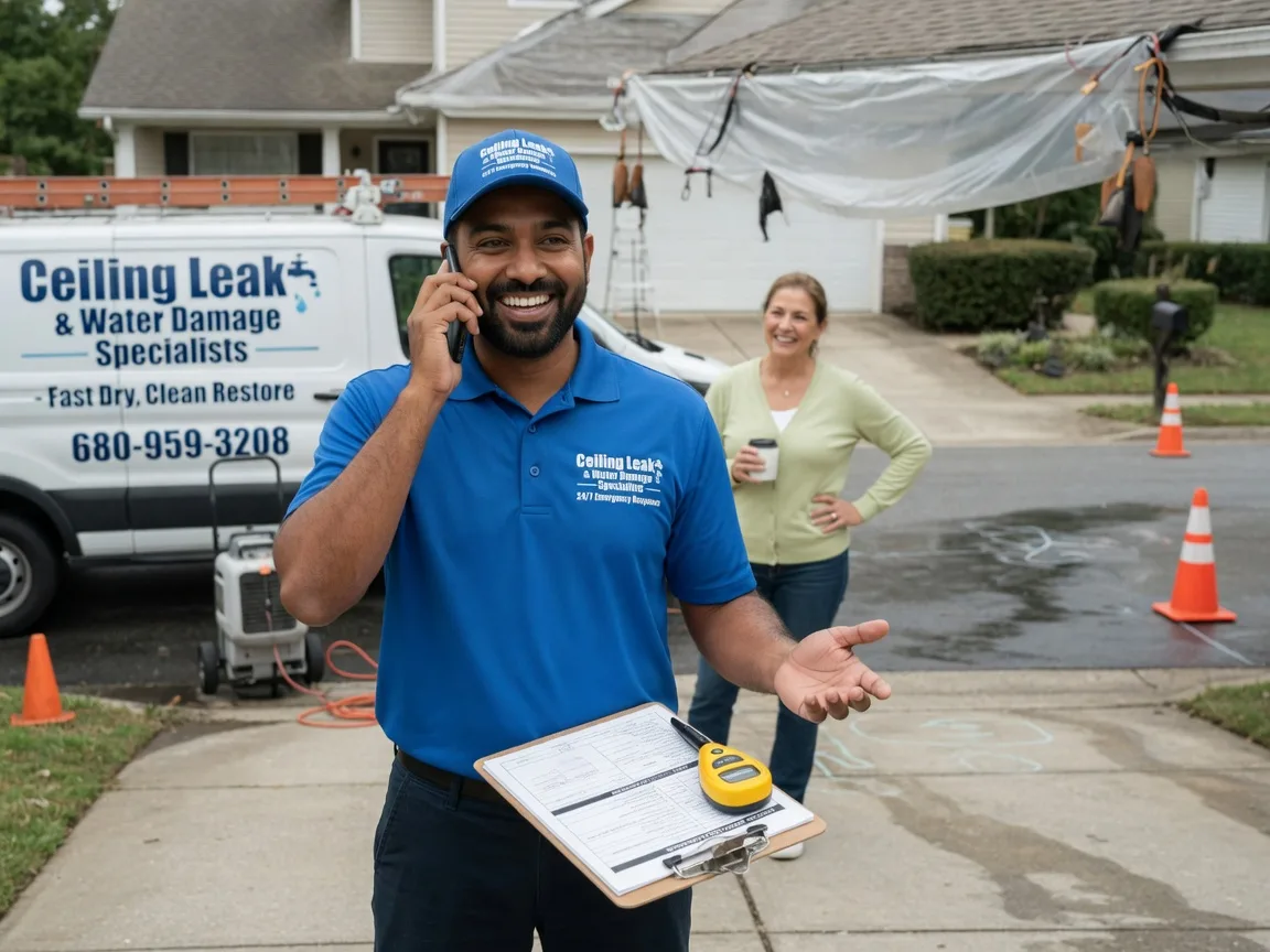 Ceiling Leak Cleanup Delta, PA FAQs